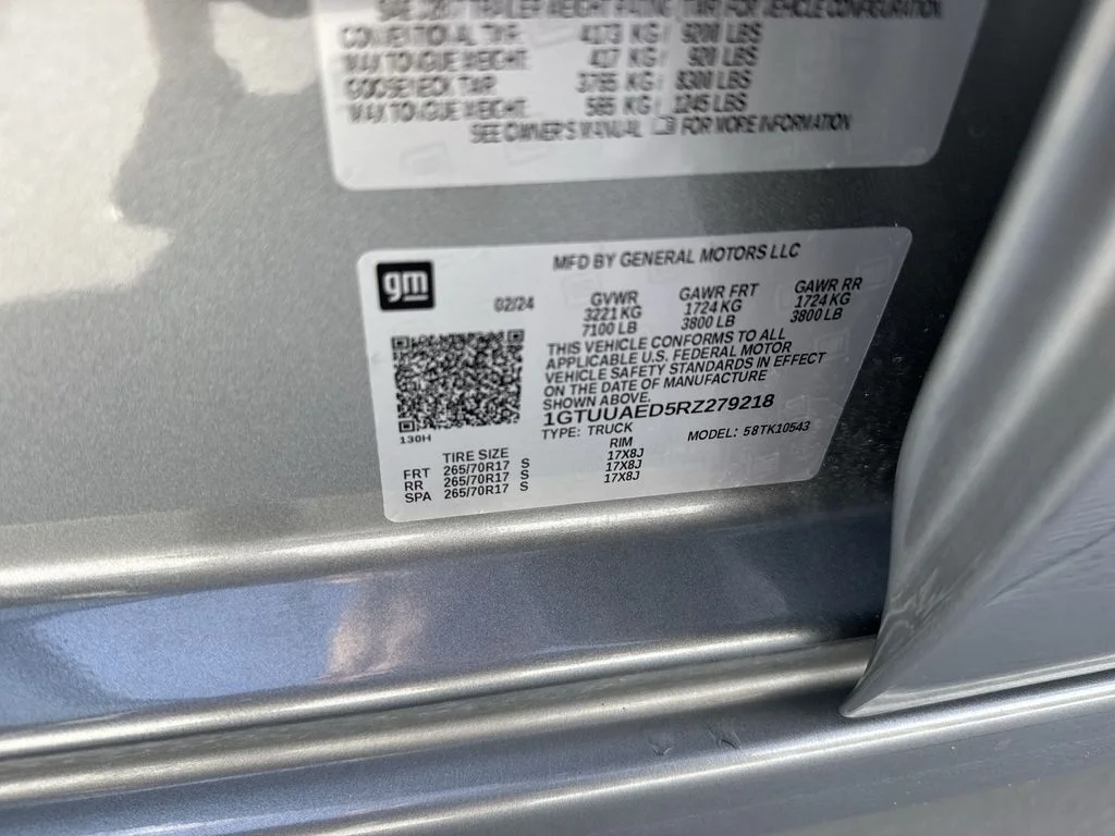 Used 2024 Sterling Metallic GMC Pro image 58