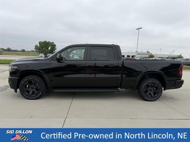 Used 2025 Diamond Black Crystal Pearlcoat Ram Big Horn image 2