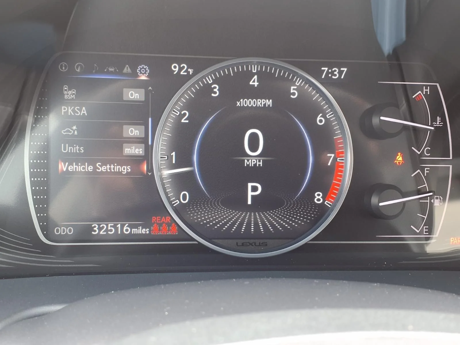 Used 2023 Red Lexus 350 image 13