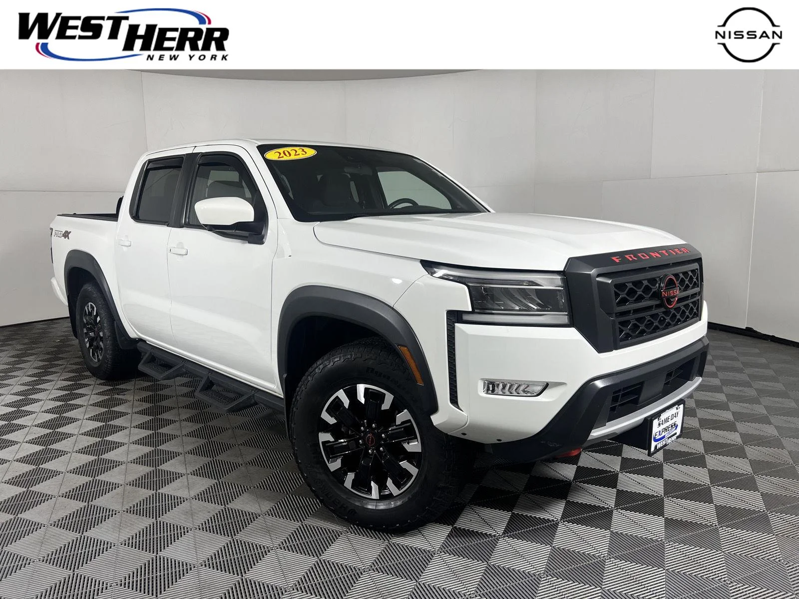 Used 2023 Glacier White Nissan PRO-4X image 1