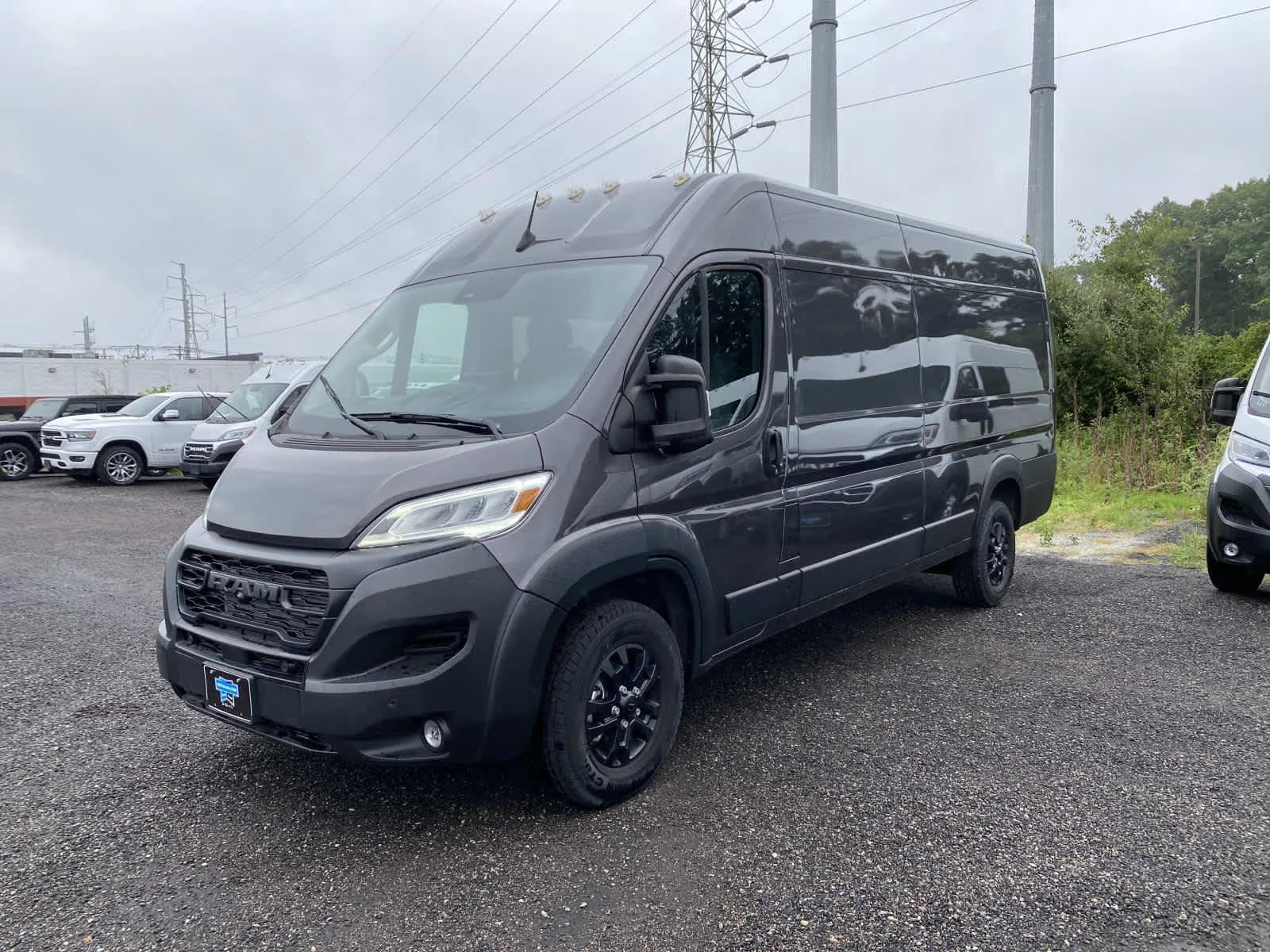 Used 2025 Granite Crystal Metallic Clearcoat Ram SLT+ image 8