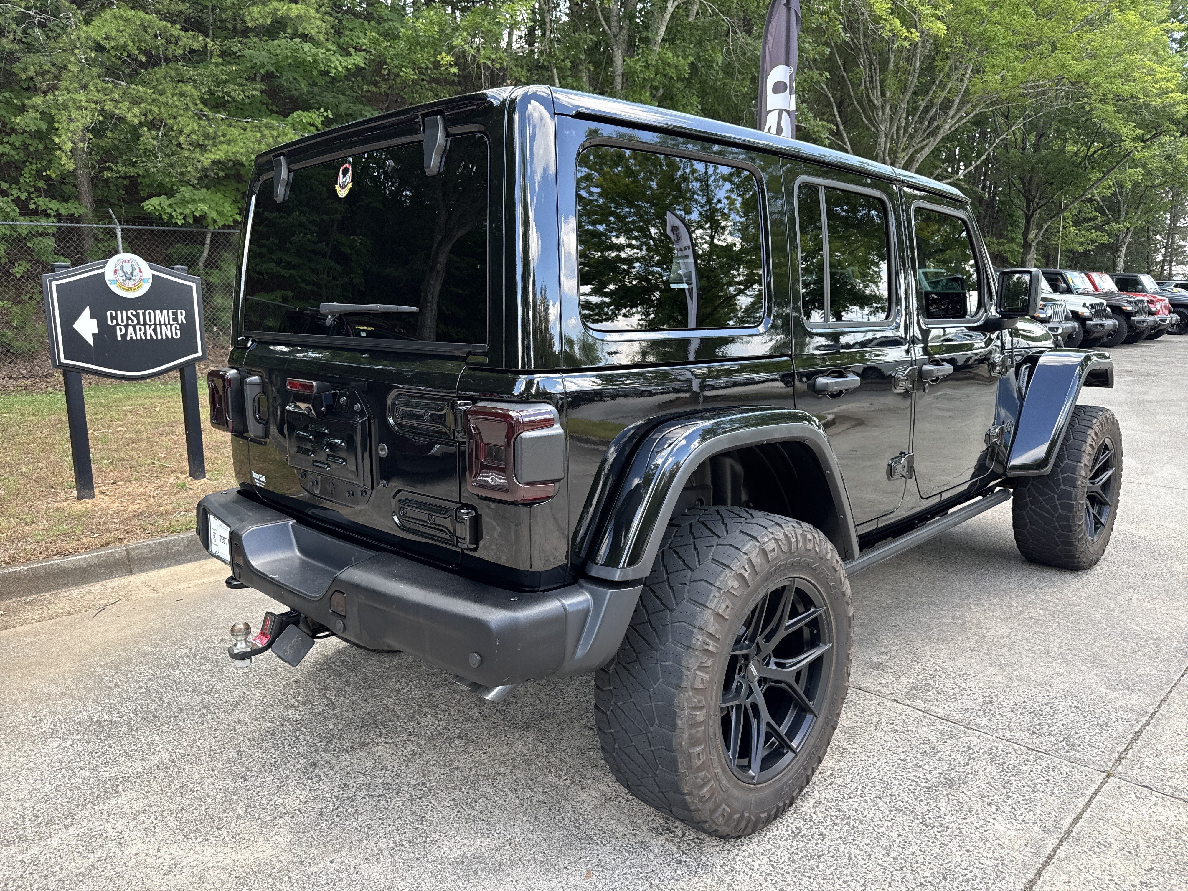 Used 2022 Black Clearcoat Jeep Unlimited Rubicon 392 image 7
