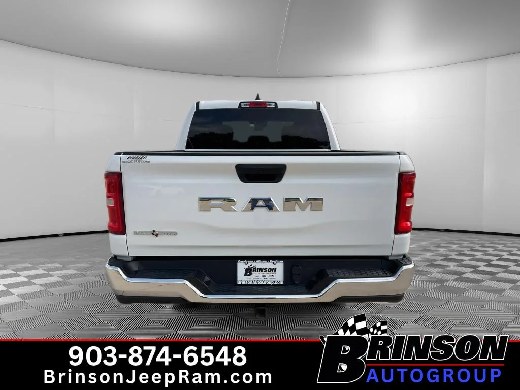 Used 2025 Bright White Clearcoat Ram Lone Star image 5