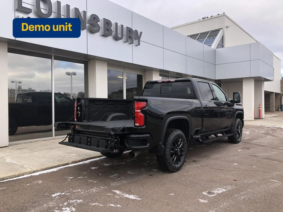 Used 2026 Black Chevrolet 4WD Crew Cab 159" LTZ image 8