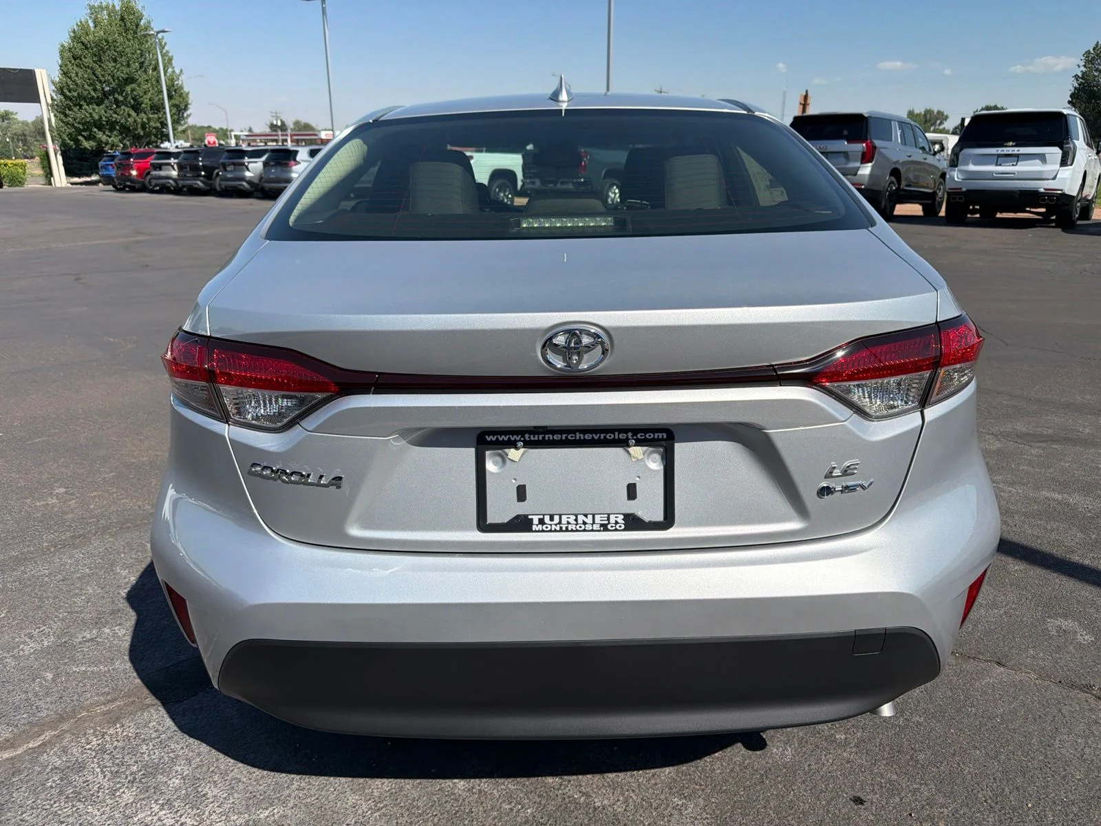 New 2026 Classic Silver Metallic Toyota Hybrid LE image 6
