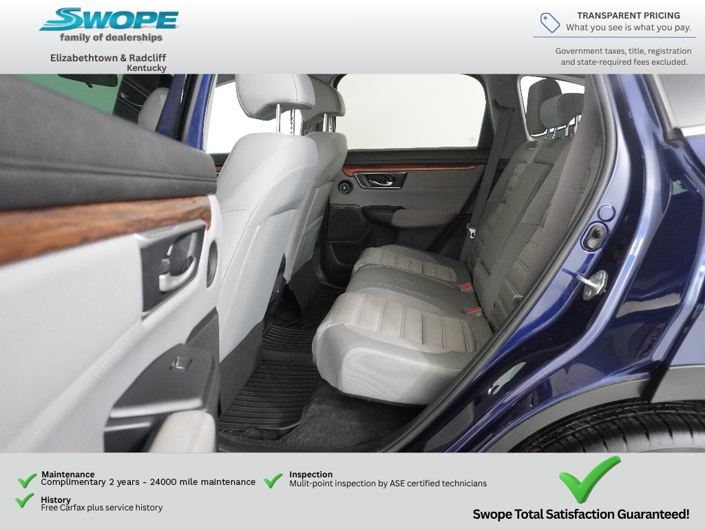 Used 2022 Obsidian Blue Pearl Honda EX image 11