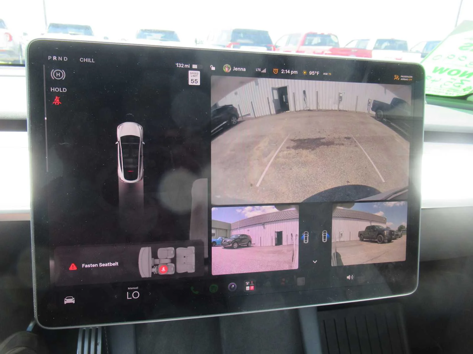 Used 2022 Pearl White Multi-Coat Tesla Performance image 32