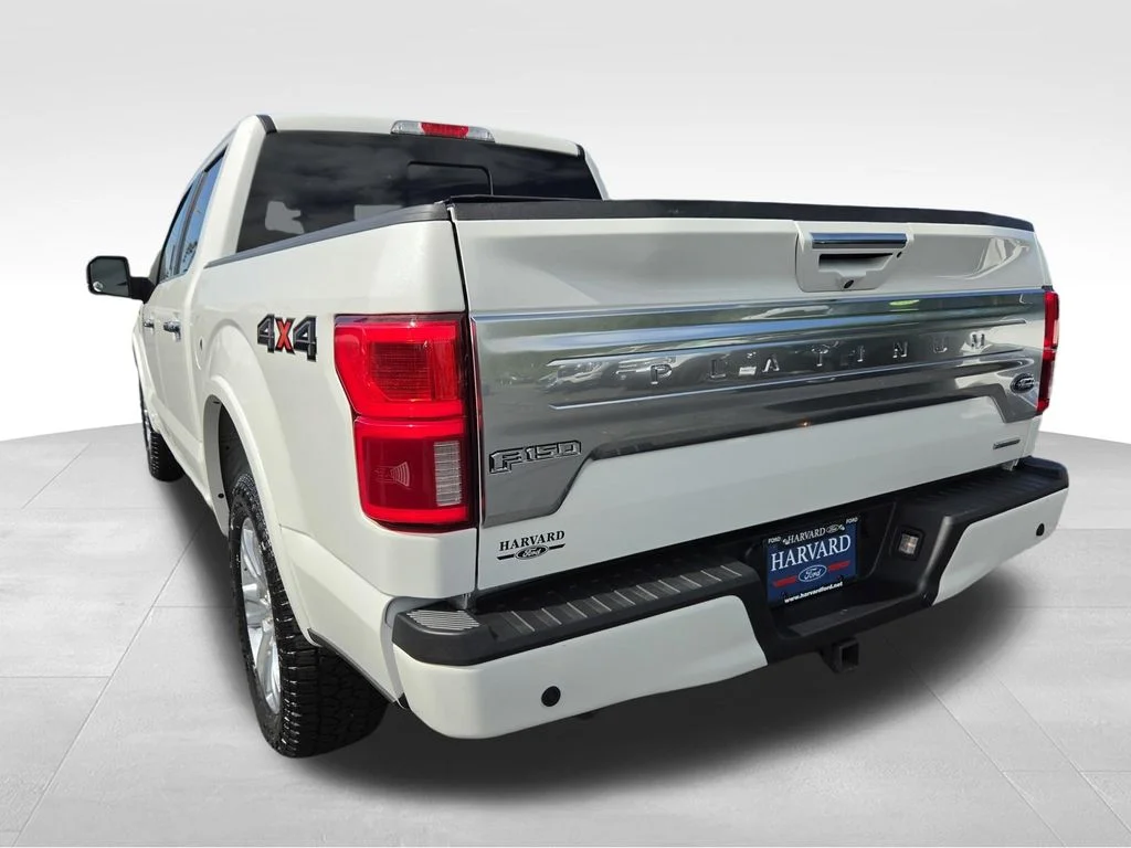 Certified Used 2020 White Metallic Ford Platinum image 39