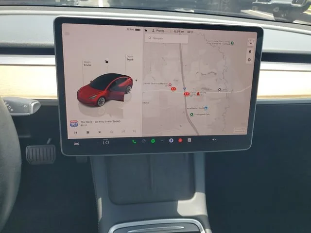 Used 2023 Red Tesla 4DR RWD image 14