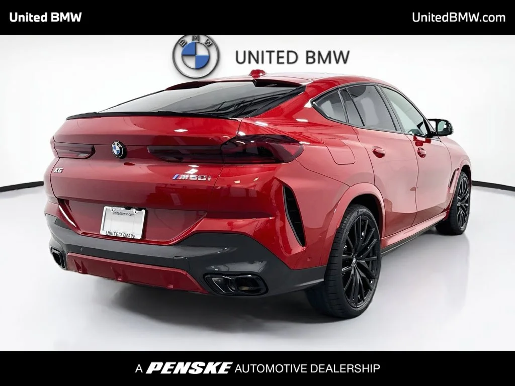 New 2026 Melbourne Red Metallic BMW M60i image 5