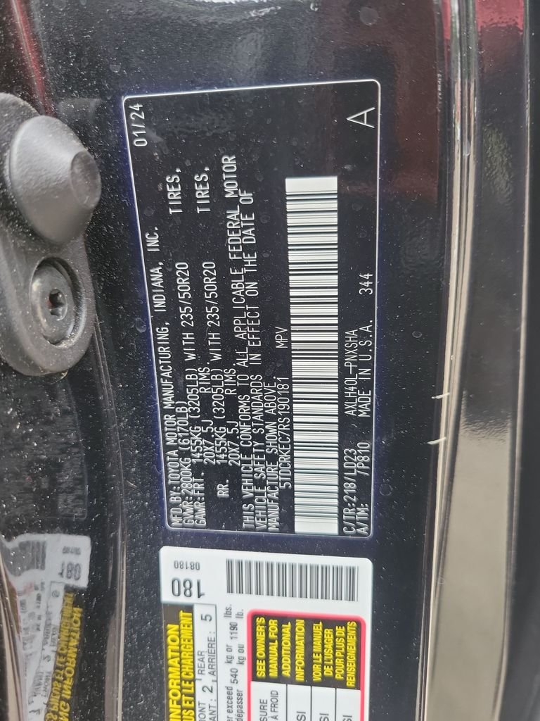 Used 2024 Black Toyota XSE image 44