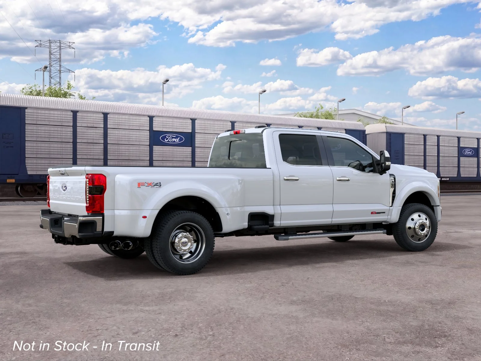 New 2027 Star White Metallic Tri-Coat Ford F-450® Lariat® image 6