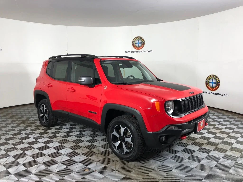 Used 2019 Colorado Red Clearcoat Jeep Trailhawk image 14