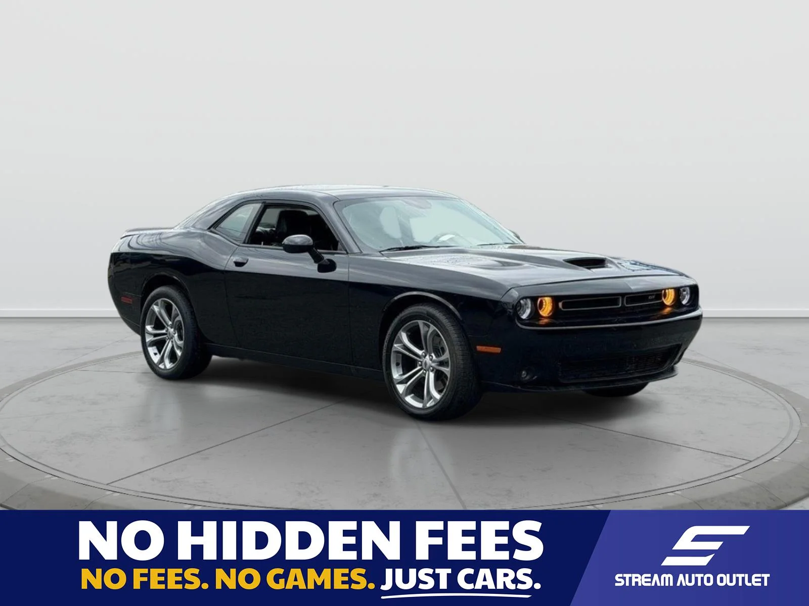 Used 2021 Black Dodge GT image 1