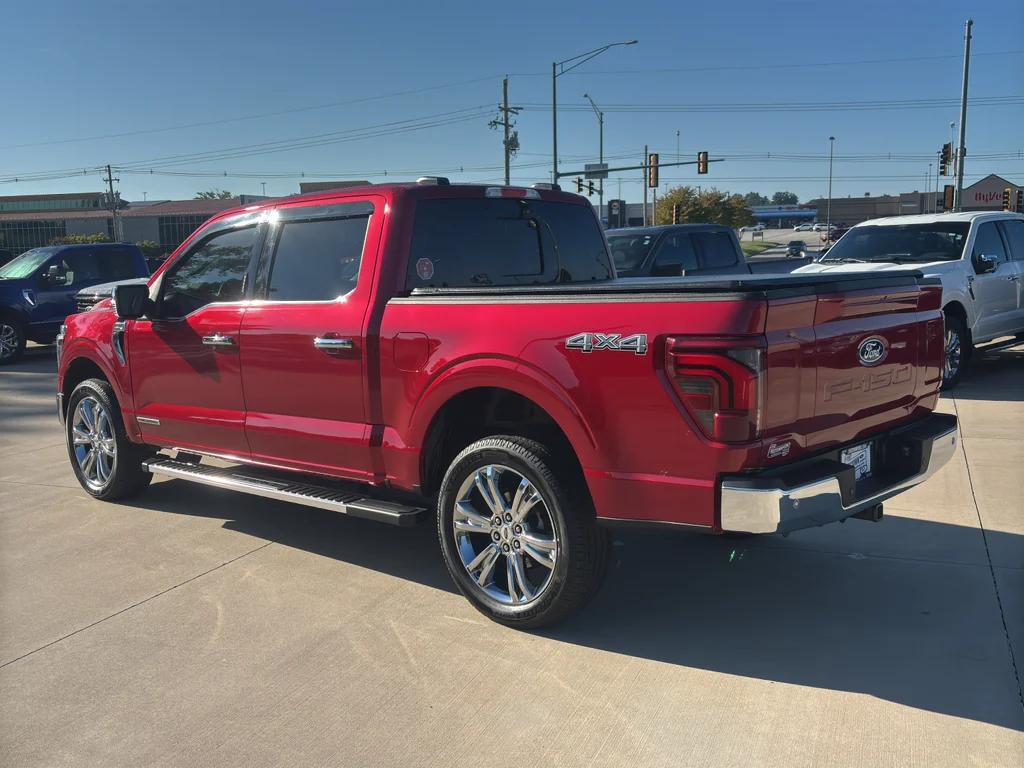 Used 2024 Rapid Red Metallic Tinted Clearcoat Ford LARIAT image 6
