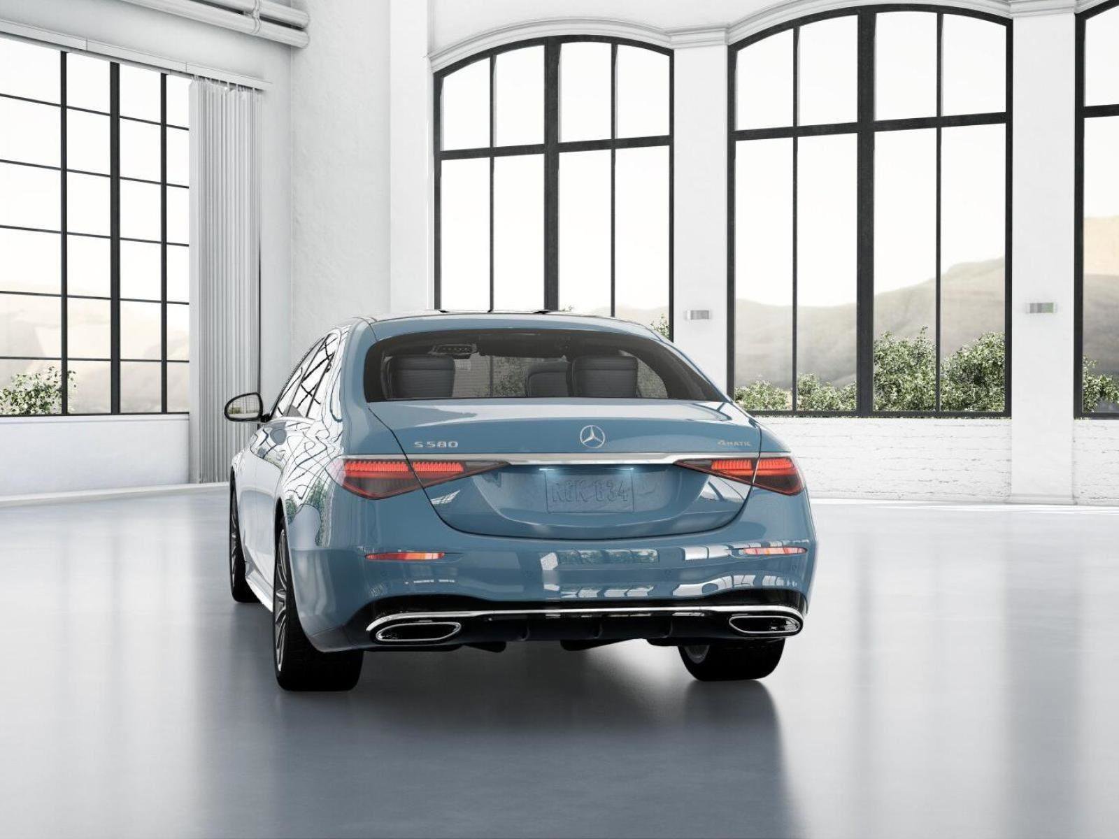 New 2026 MANUFAKTUR China Blue Mercedes-Benz S 580 image 26
