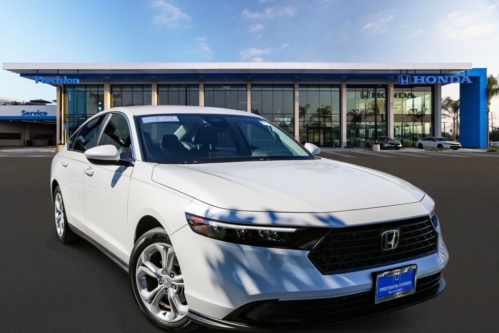 Certified Used 2024 Platinum White Pearl Honda 1.5T LX image 29