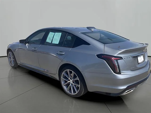 Certified Used 2023 Argent Silver Metallic Cadillac Sport image 3