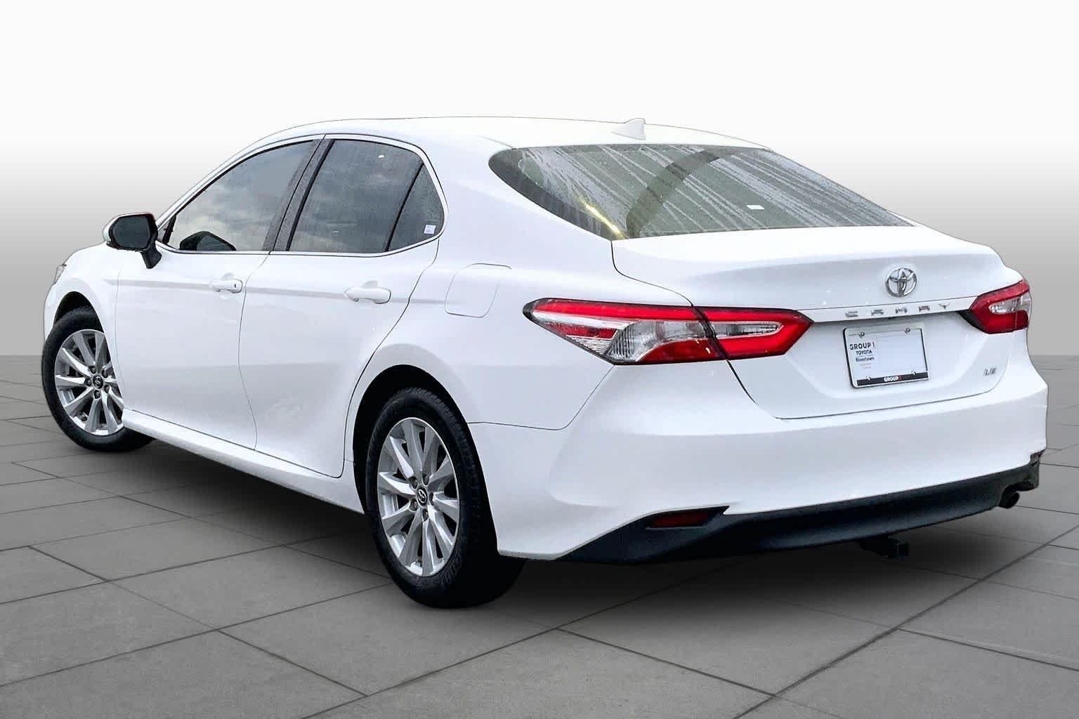 Used 2019 Super White Toyota LE image 12