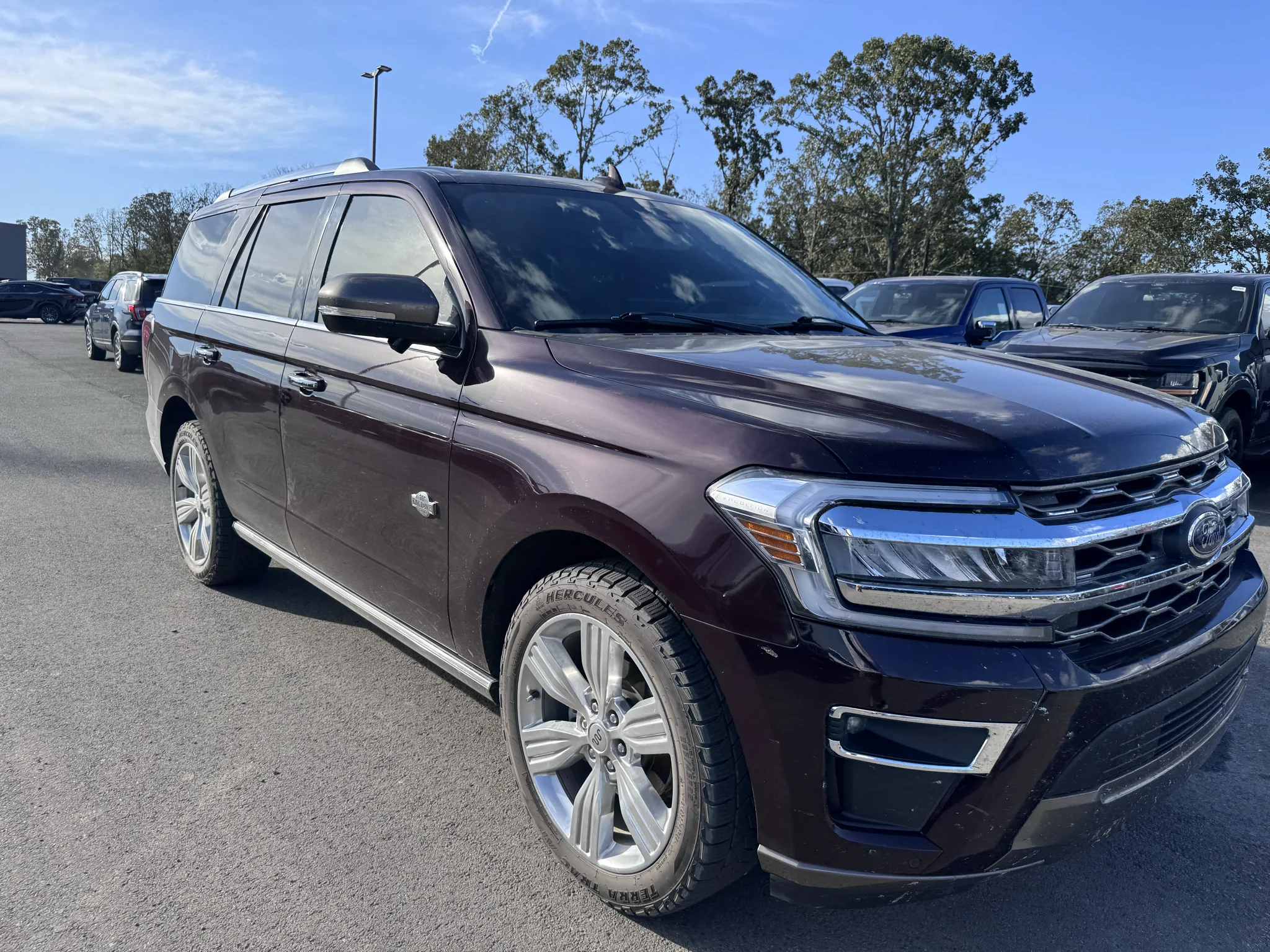 Certified Used 2024 Jewel Red Metallic Ford King Ranch image 4