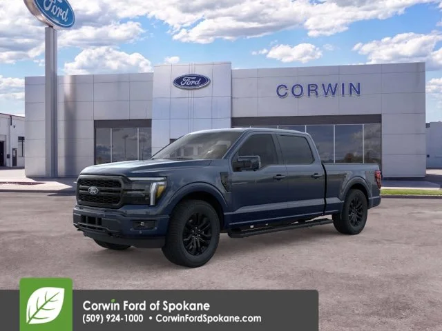 New 2026 Antimatter Blue Metallic Ford Lariat image 3