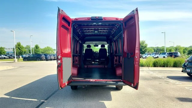 New 2026 Deep Cherry Red Crystal Pearlcoat RAM High Roof image 17