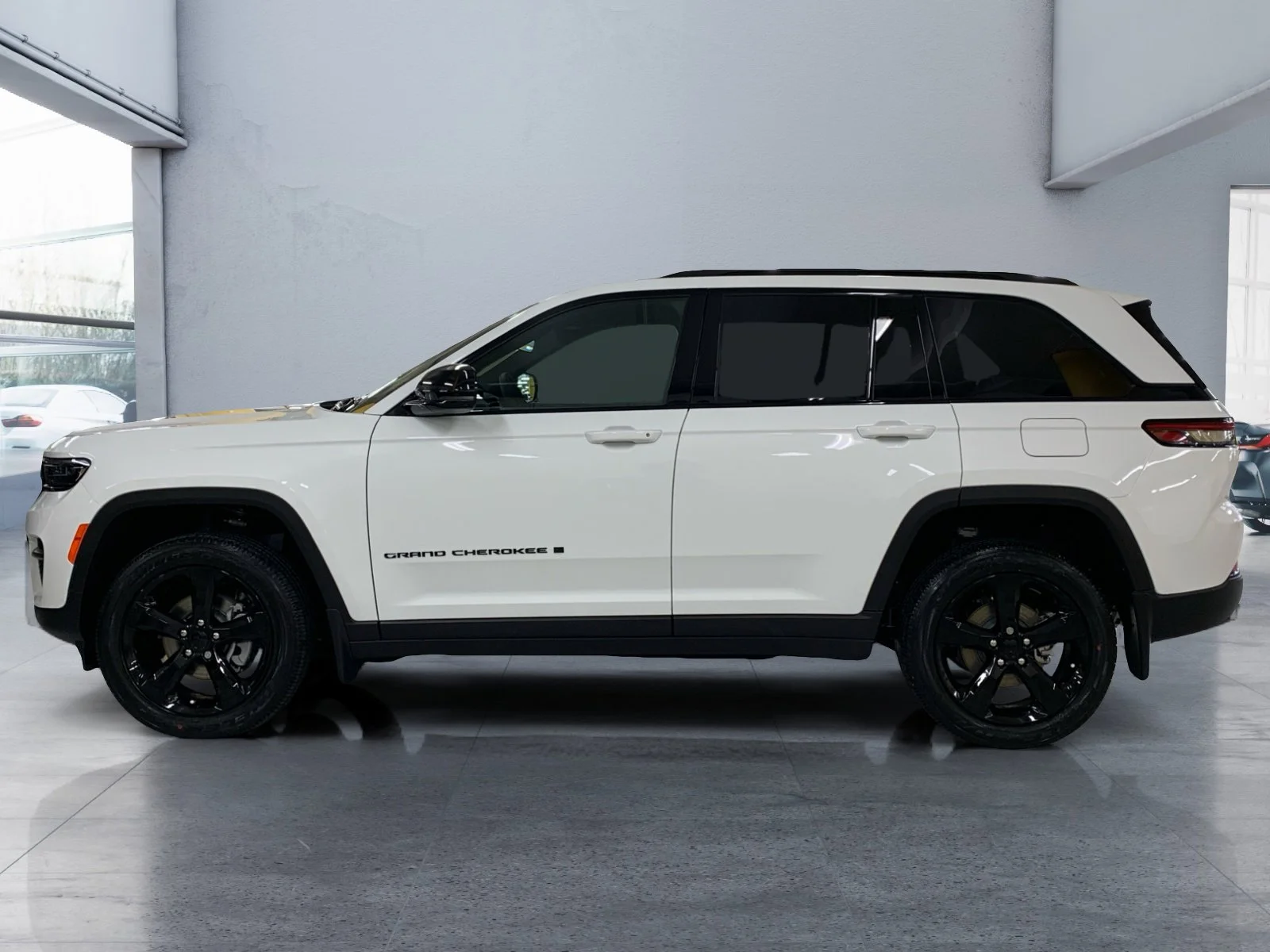 New 2025 Bright White Jeep Altitude image 2