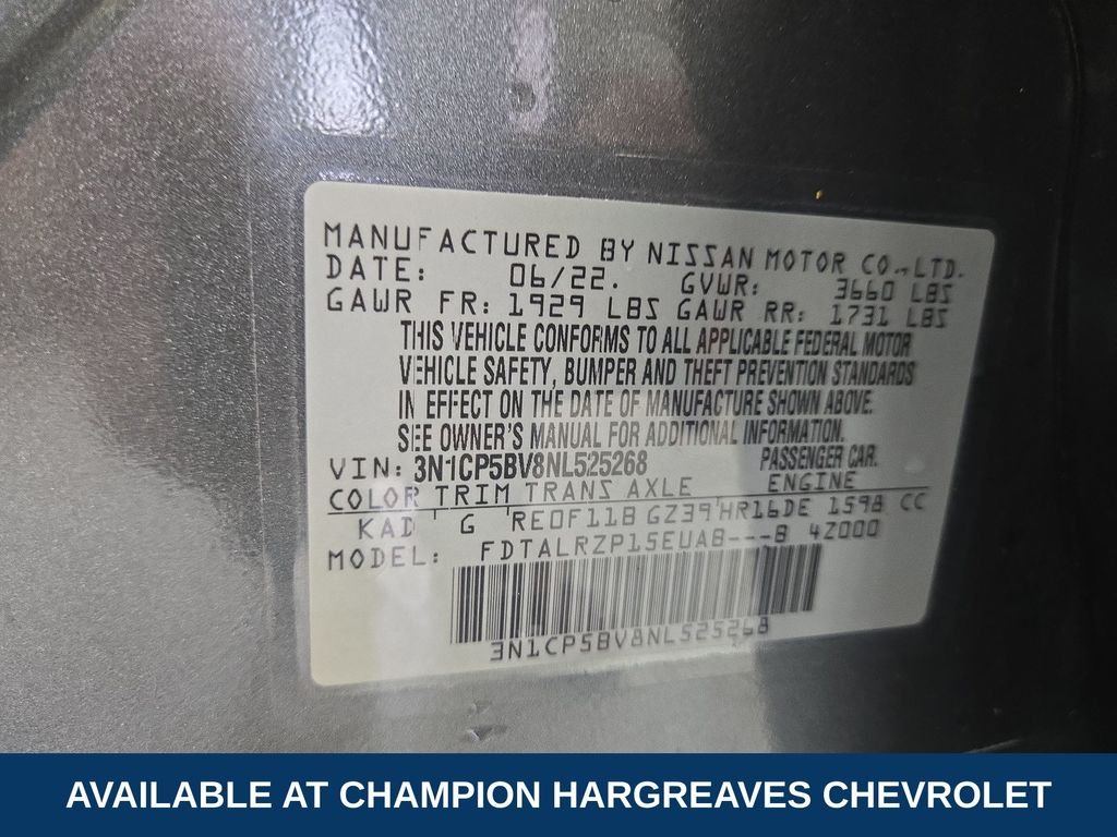 Used 2022 Gun Metallic Nissan S image 42