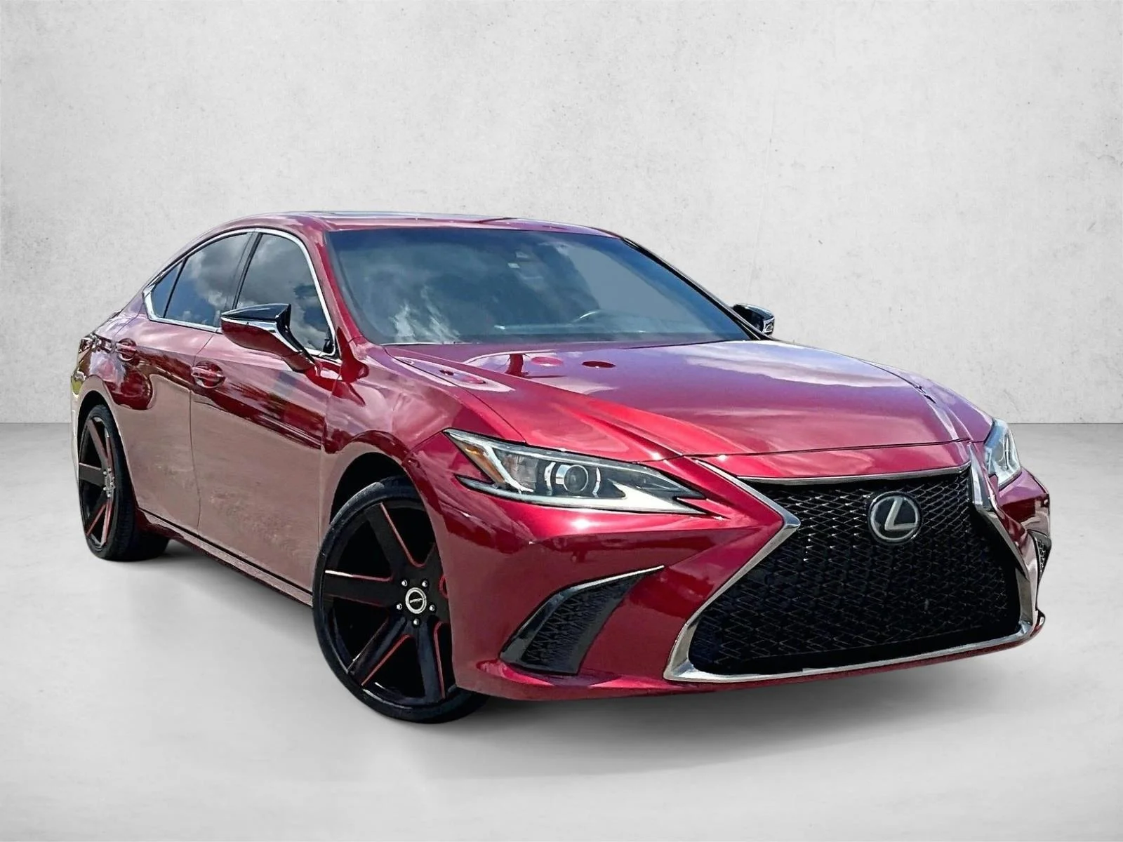 Used 2019 Red Lexus ES 350 F SPORT image 11
