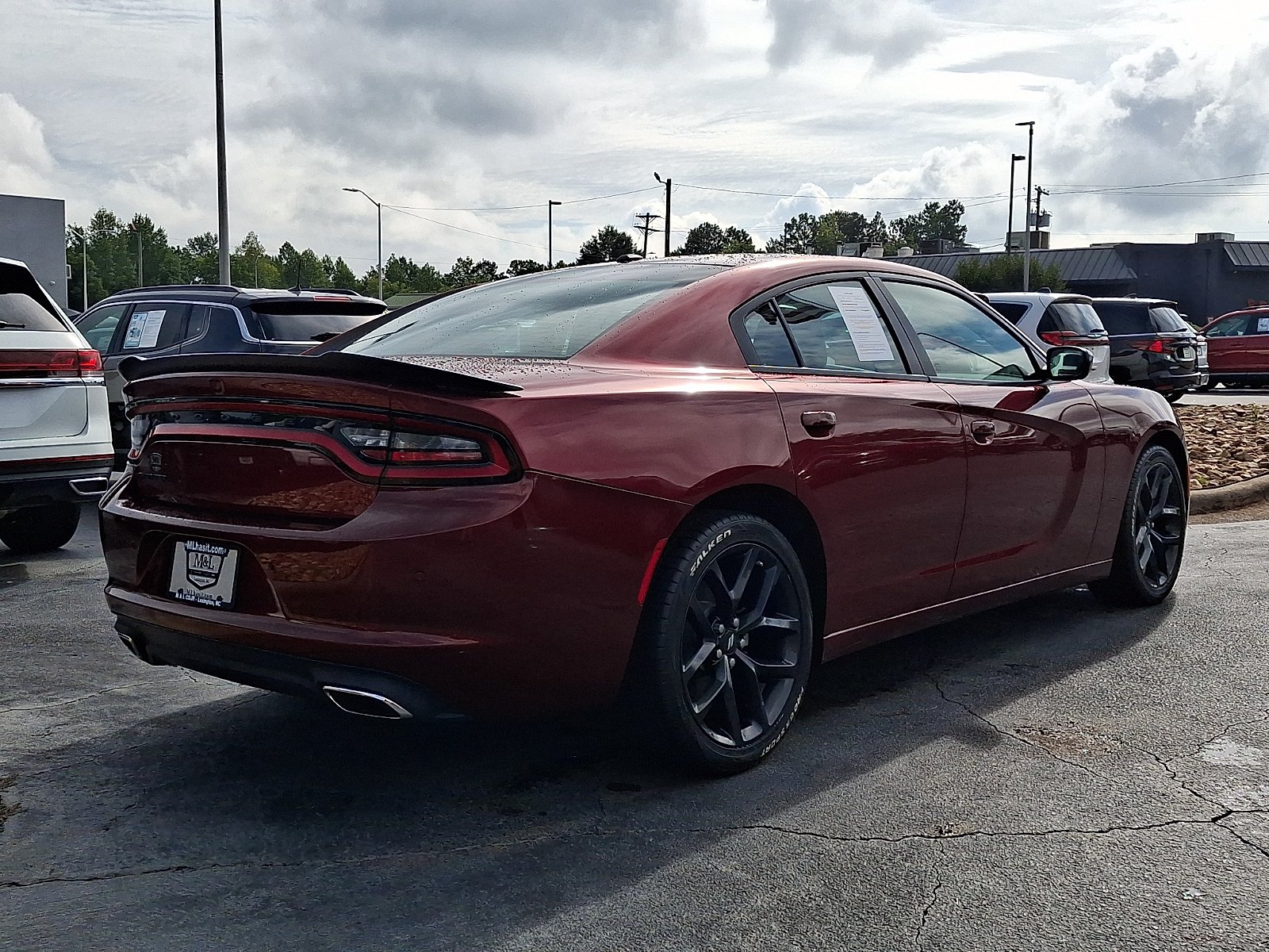 Used 2022 Octane Red Pearlcoat - PRV Dodge SXT RWD image 6