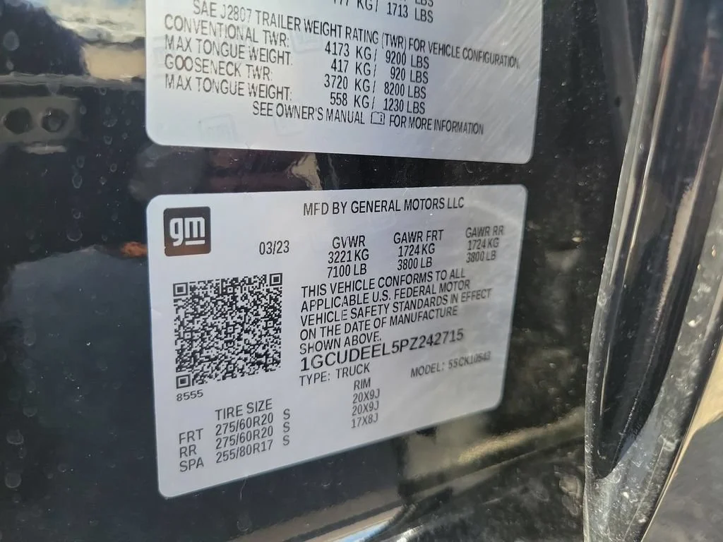 Certified Used 2023 Black Chevrolet RST image 37