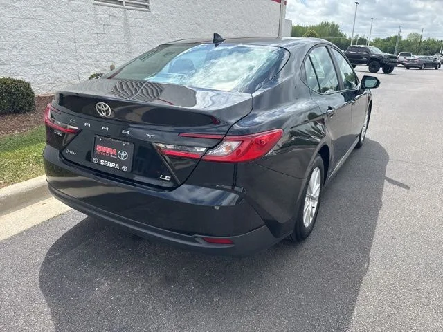 Certified Used 2025 Black Toyota LE image 7