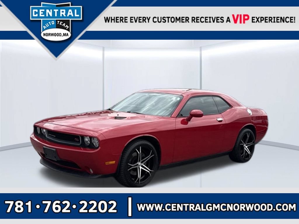 Black 2011 Dodge Challenger Coupe Rear-Wheel Drive