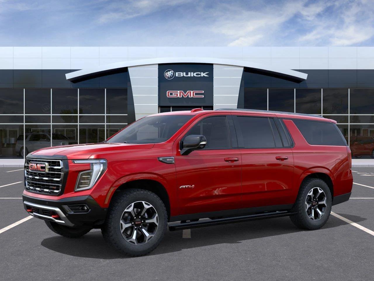 New 2026 Volcanic Red Tintcoat GMC AT4 image 2
