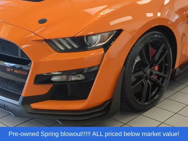 Used 2021 Orange Ford Shelby GT500 image 15