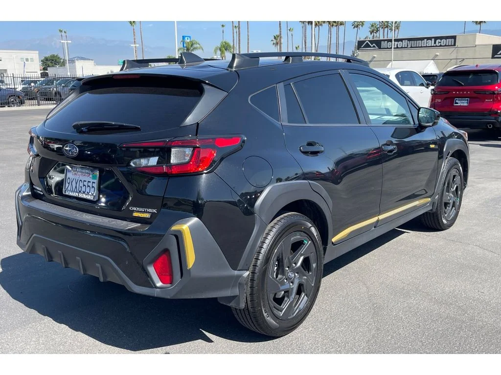 Used 2024 Crystal Black Silica Subaru Sport image 5