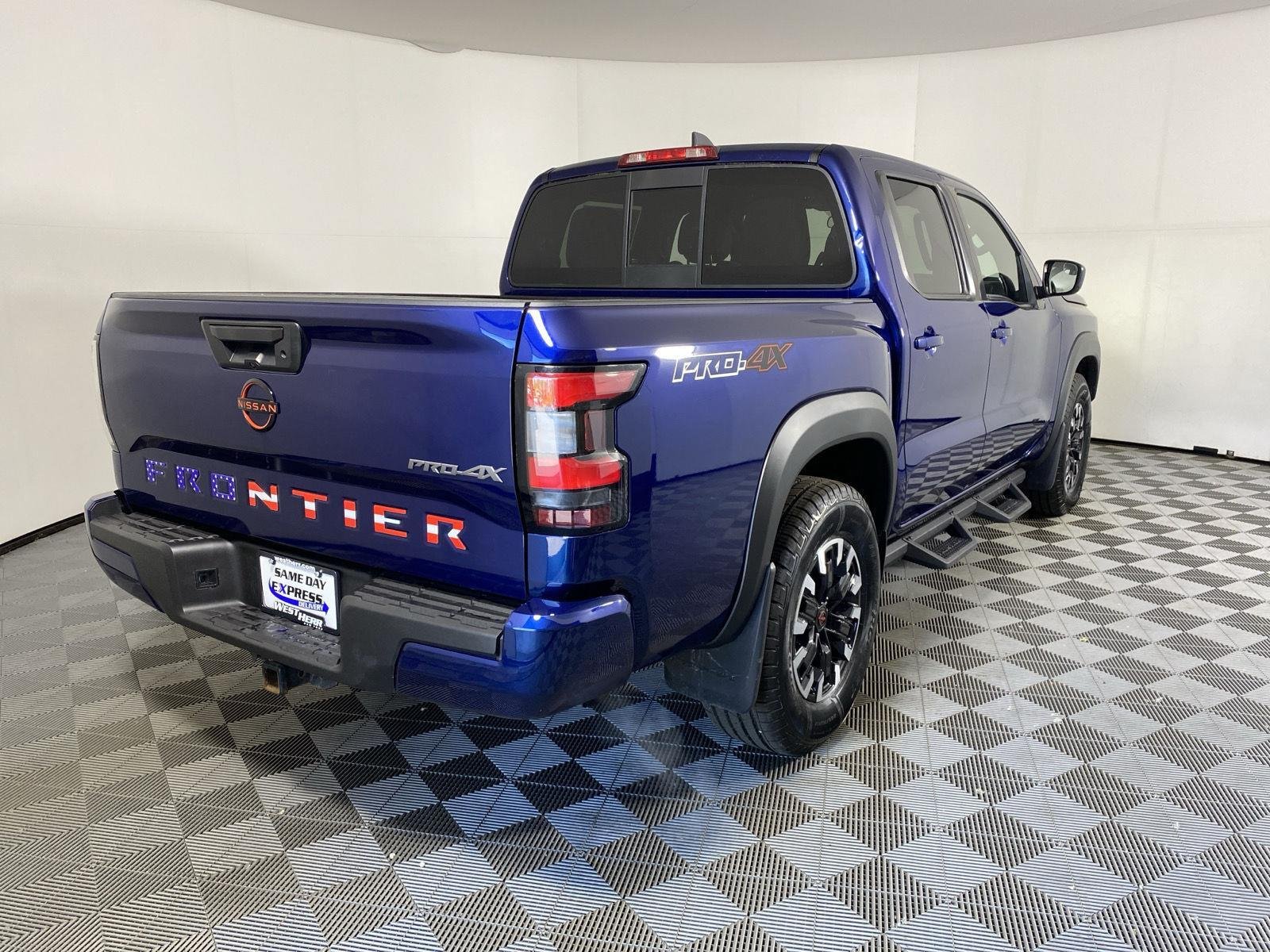 Used 2022 Deep Blue Pearl Nissan PRO-4X image 7