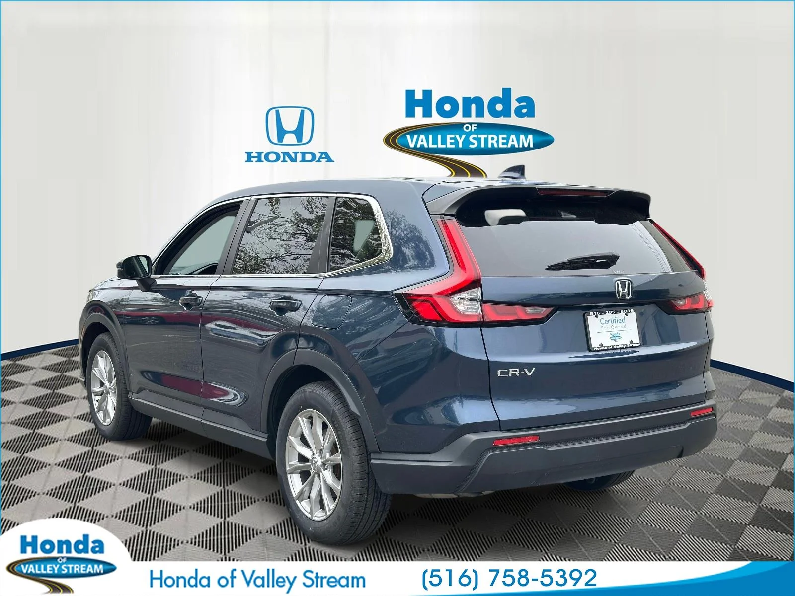 Certified Used 2023 Blue Honda EX image 7