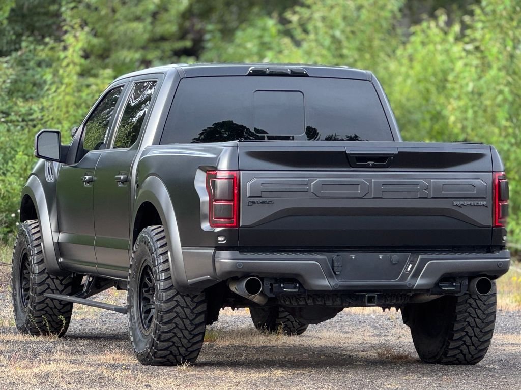 Used 2017 Shadow Black Ford Raptor image 5