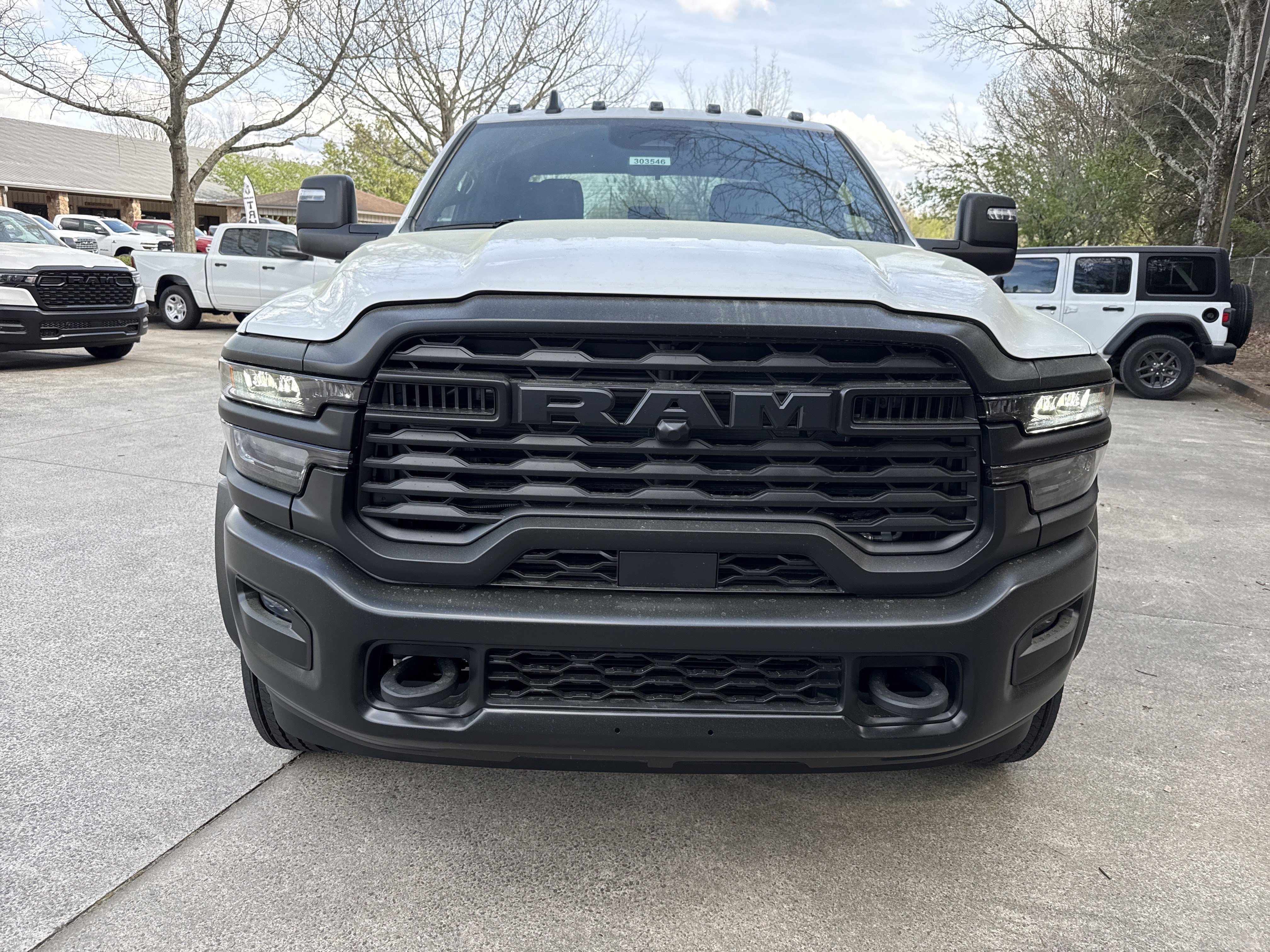New 2026 Bright White Clearcoat RAM Tradesman image 2