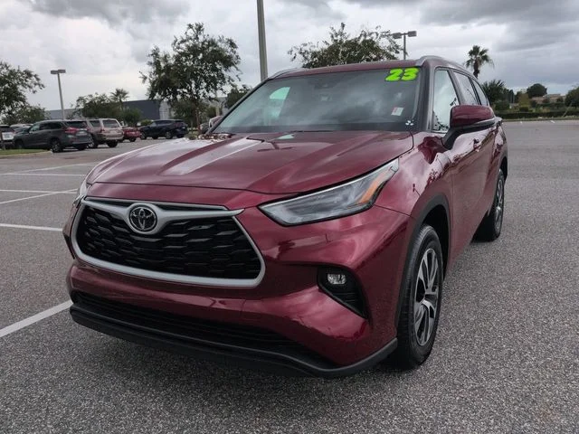 Used 2023 Red Toyota XLE image 8