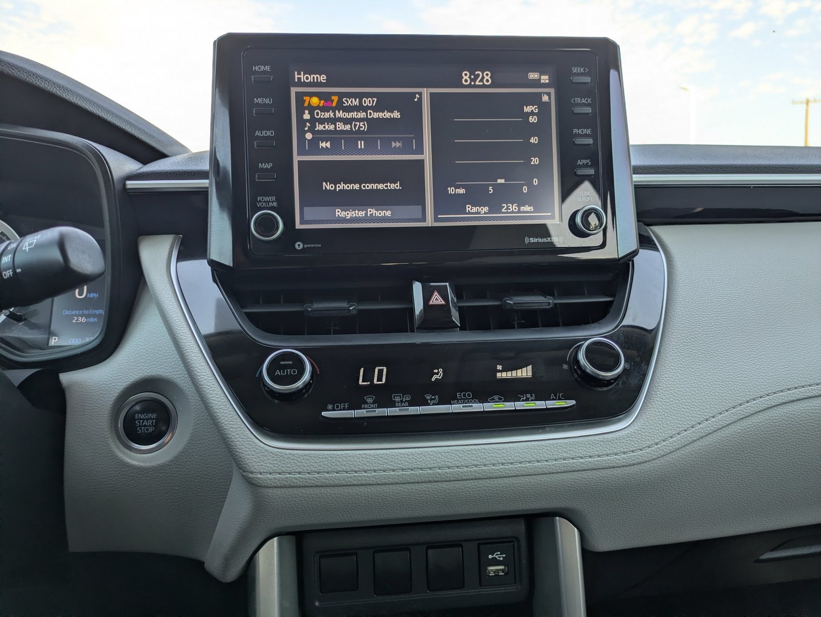 Used 2022 Blue Crush Metallic Toyota LE image 14
