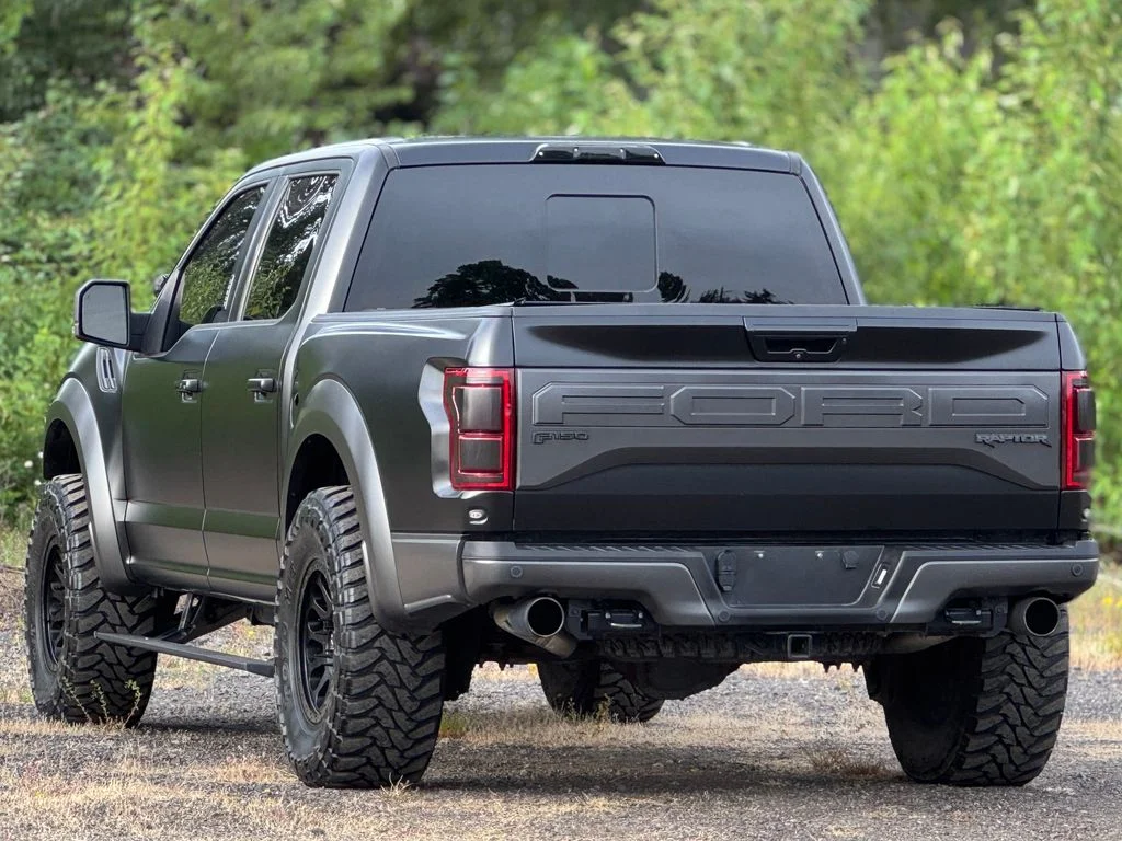 Used 2017 Shadow Black Ford Raptor image 5