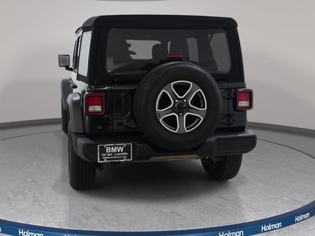 Used 2022 Black Clearcoat Jeep Unlimited Sport S image 7