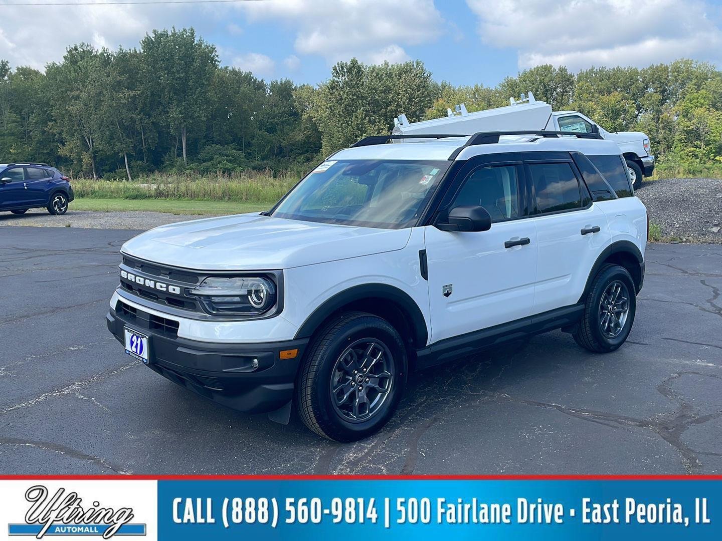 Certified Used 2021 Oxford White Ford Big Bend image 1
