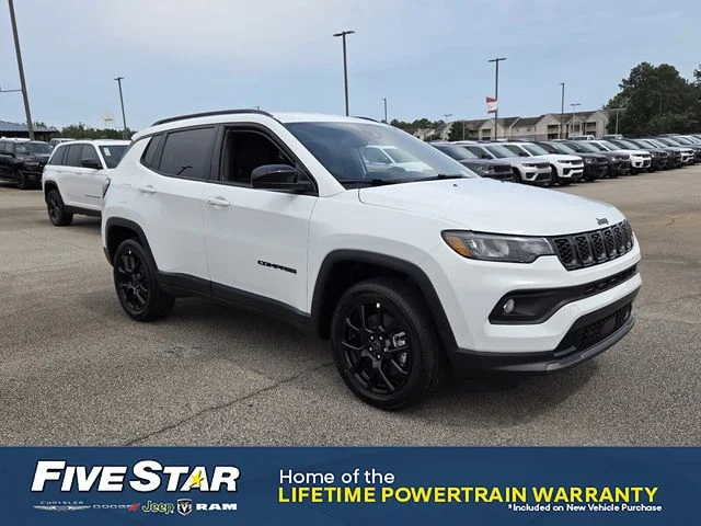 New 2026 Bright White Clear-Coat Exterior Paint Jeep Latitude image 1