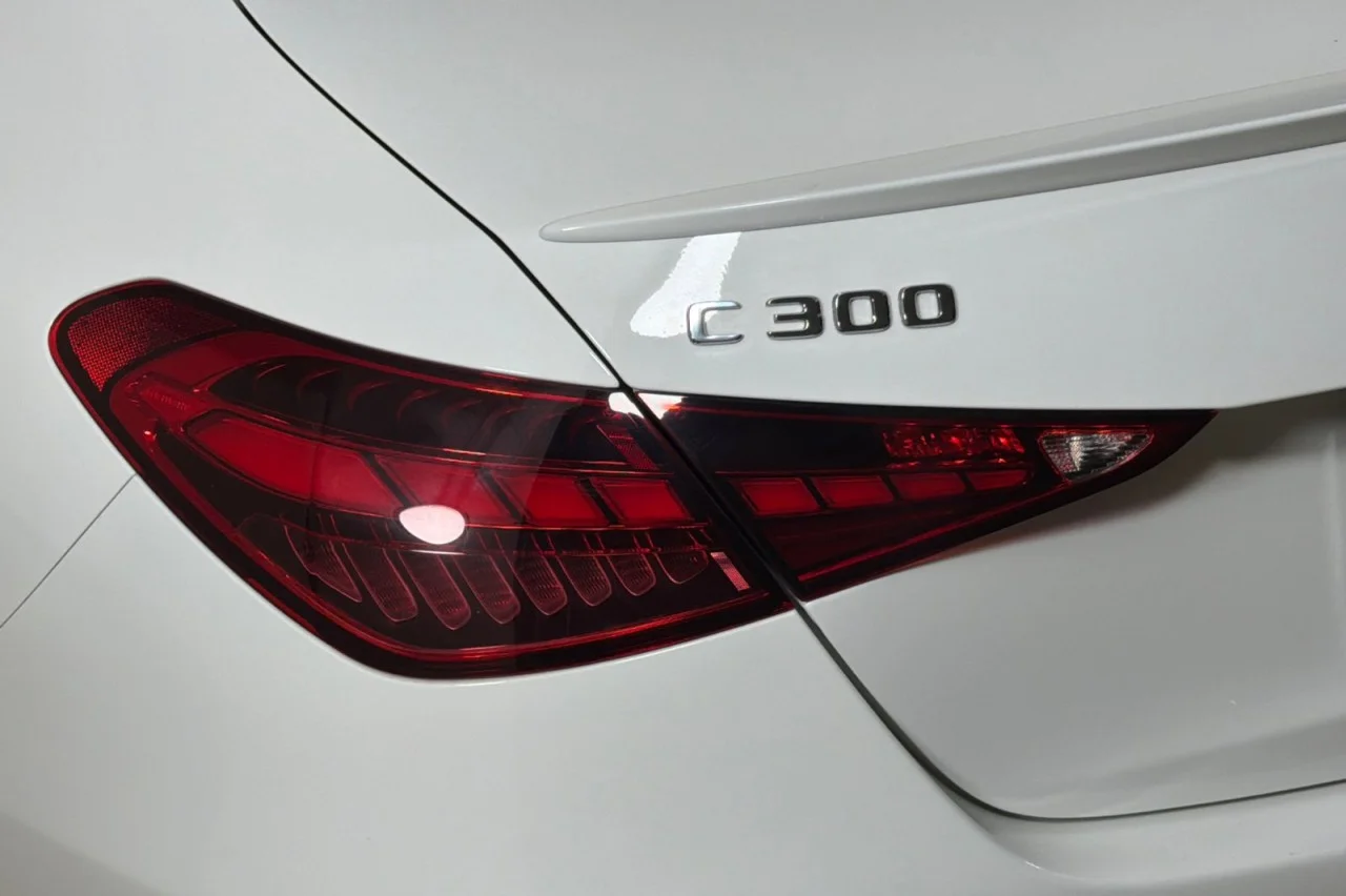 Used 2022 Polar White Mercedes-Benz C 300 image 25
