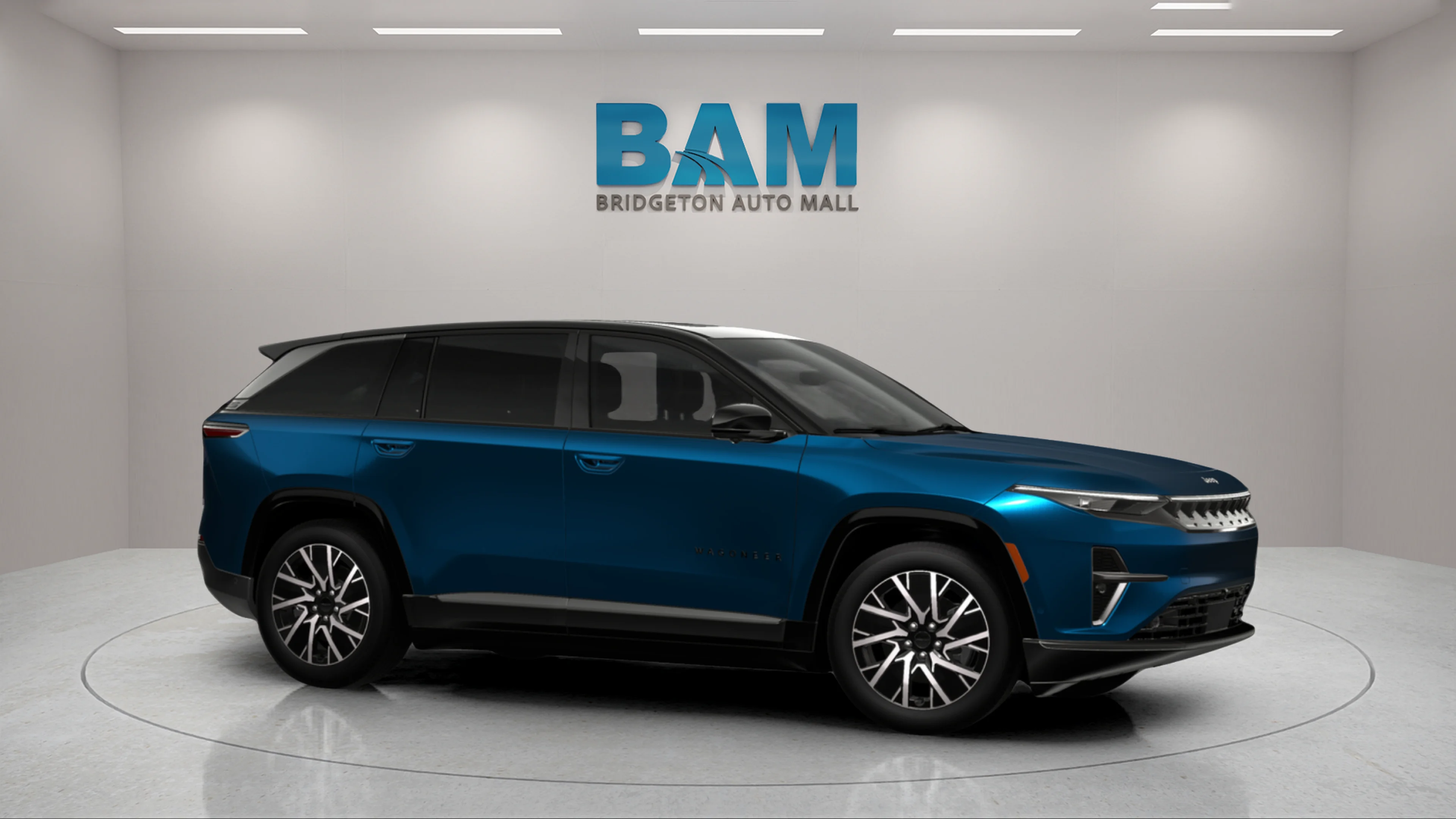 New 2025 Fathom Blue Pearlcoat Jeep Limited image 2