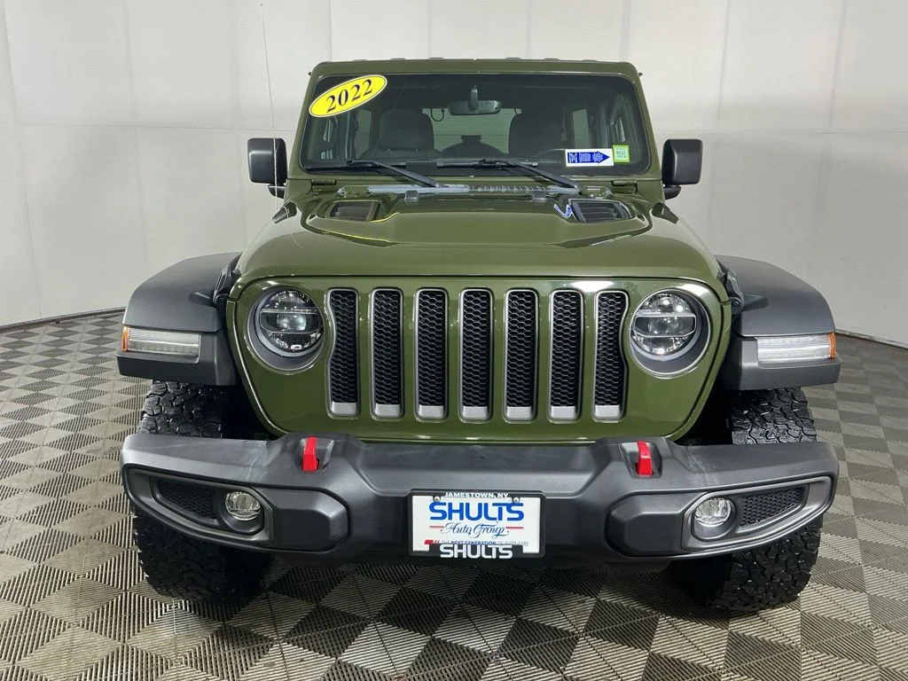 Used 2022 Green Jeep Unlimited Rubicon image 4