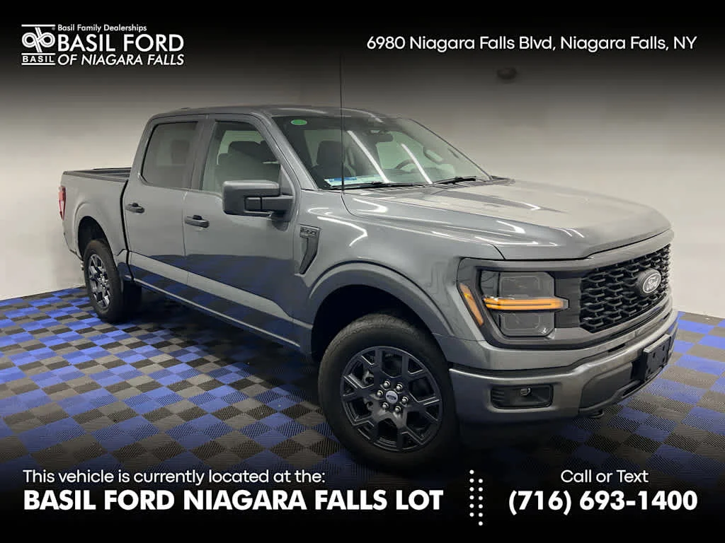 New 2026 Carbonized Gray Metallic Ford STX 4WD Supercrew 5.5 Box image 1
